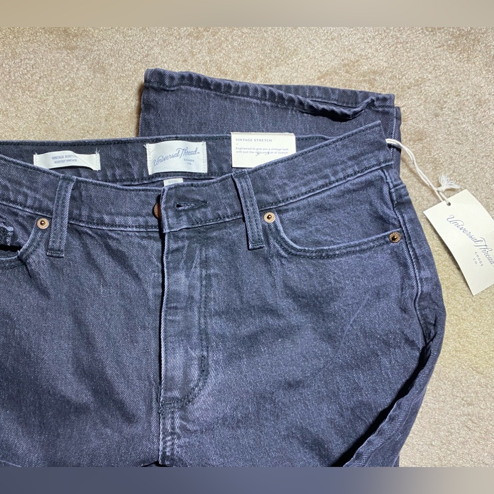 NWT UNIVERSAL THREAD- Vintage Bootcut Size 6 Reg - Picture 3 of 4